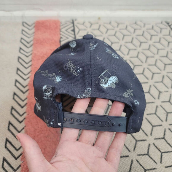 Travis Mathew Backyard Olympics Blue Nights Adjustable Hat - Picture 5 of 9